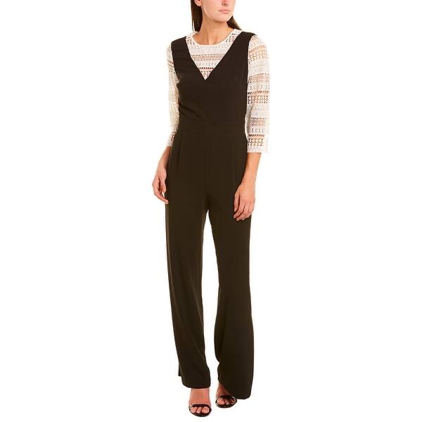 Cece Jumpsuit With Lace Detail Nwt!!